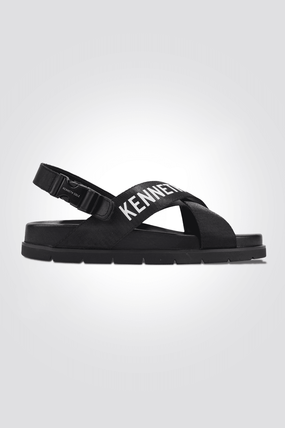 סנדלי FLAT ANKLE STRAP לנשים בצבע שחור - MASHBIR//365