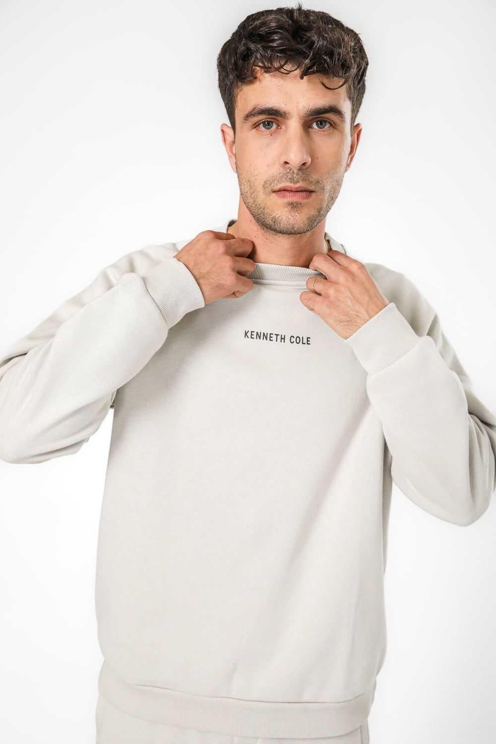 סווטשירט אוברסייז עם הדפס בגב