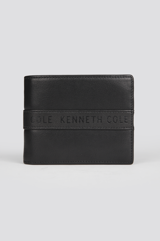 ארנק עור לגבר בצבע שחור