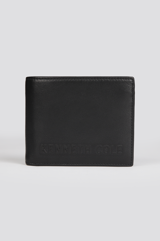 ארנק עור לגבר בצבע שחור