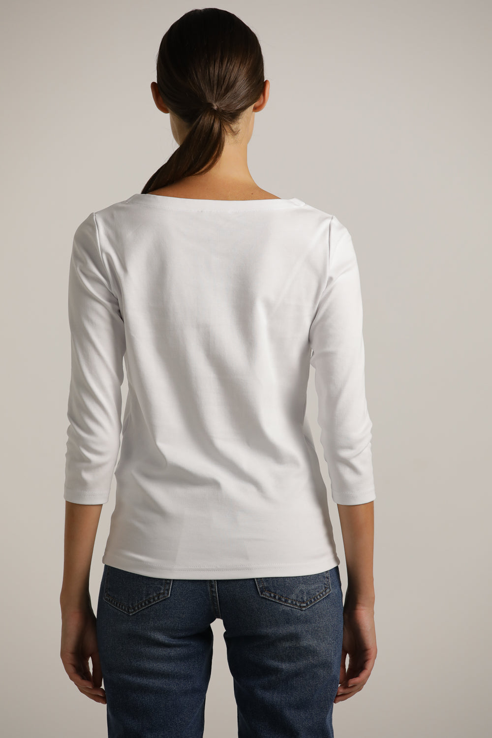 טישרט בייסיק עם שרוולים באורך 3/4  | קנת קול