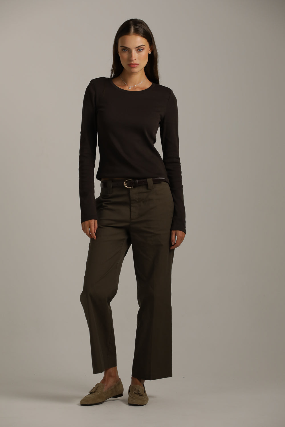 טישירט ארוכה דקה עם סיומת כפפה | קנת קול