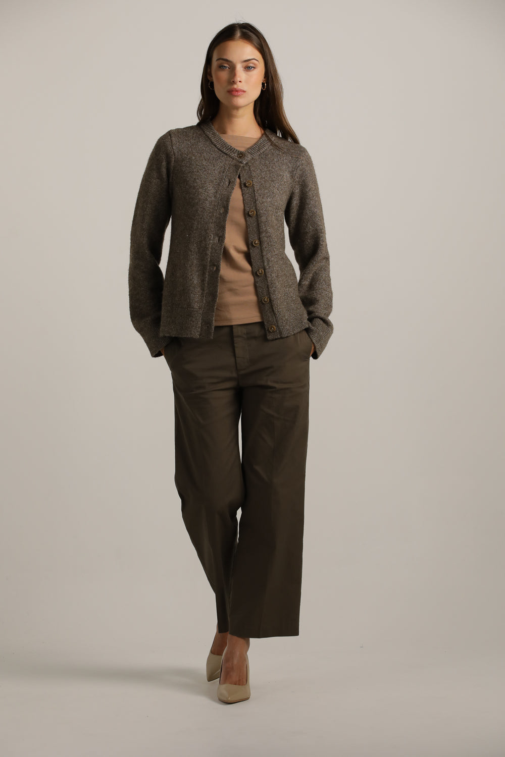 טישרט בייסיק עם שרוולים באורך 3/4  | קנת קול