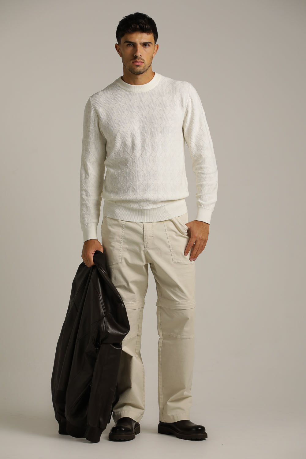 סריג כותנה בעיצוב מעוייני ארגייל | קנת קול