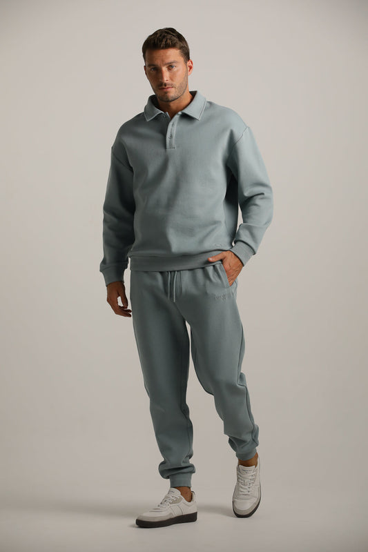 מכנסי ג'וגר מבד וואפל | קנת קול