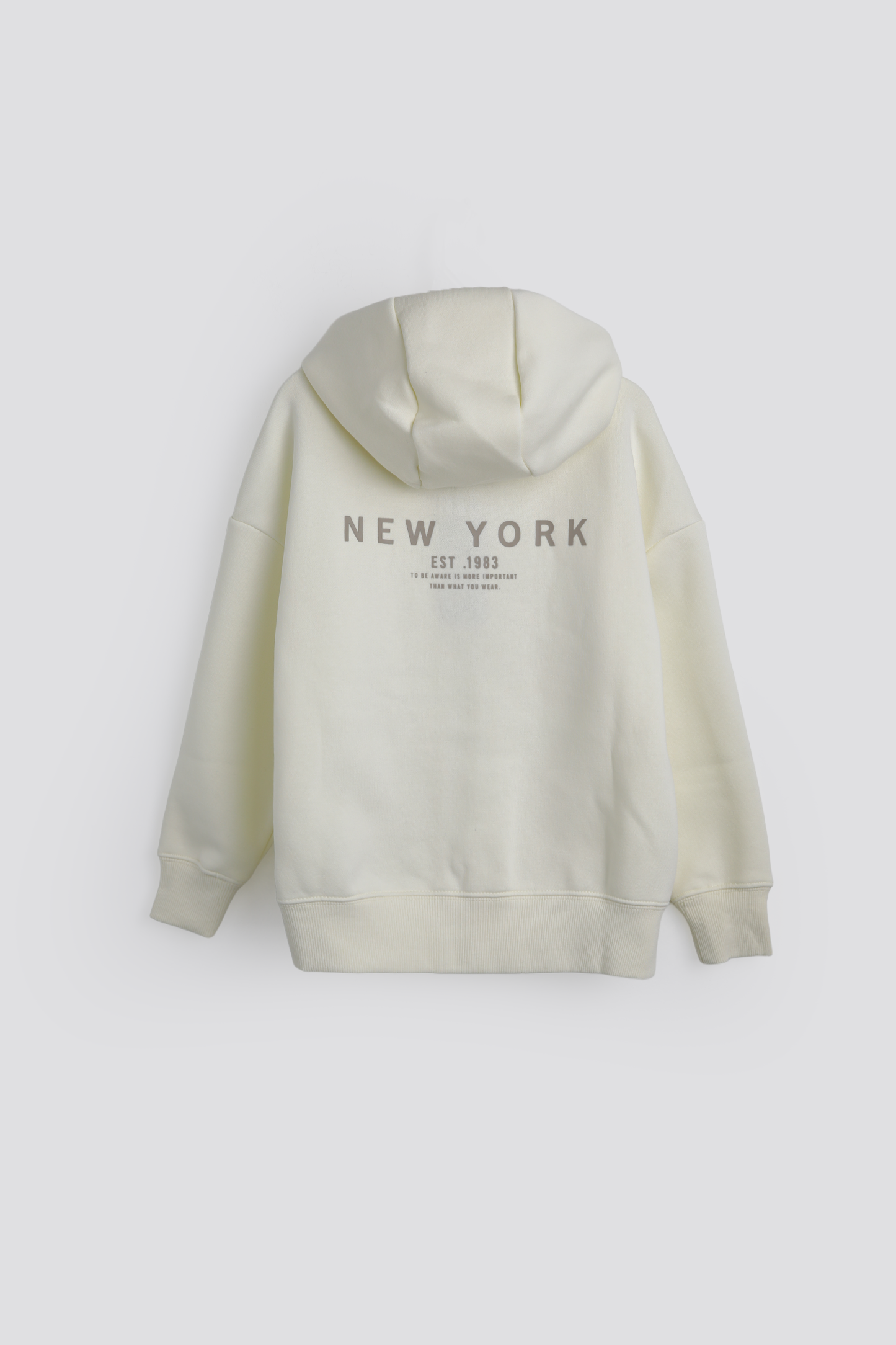 סווטשירט עם רוכסן וכובע קפוצ'ון | קנת קול