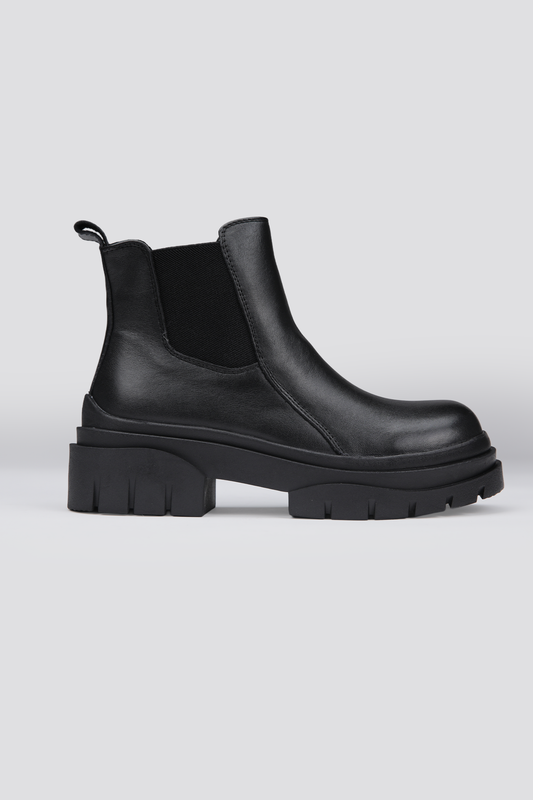 מגפוני עור בסגנון צ'לסי לנשים | קנת קול