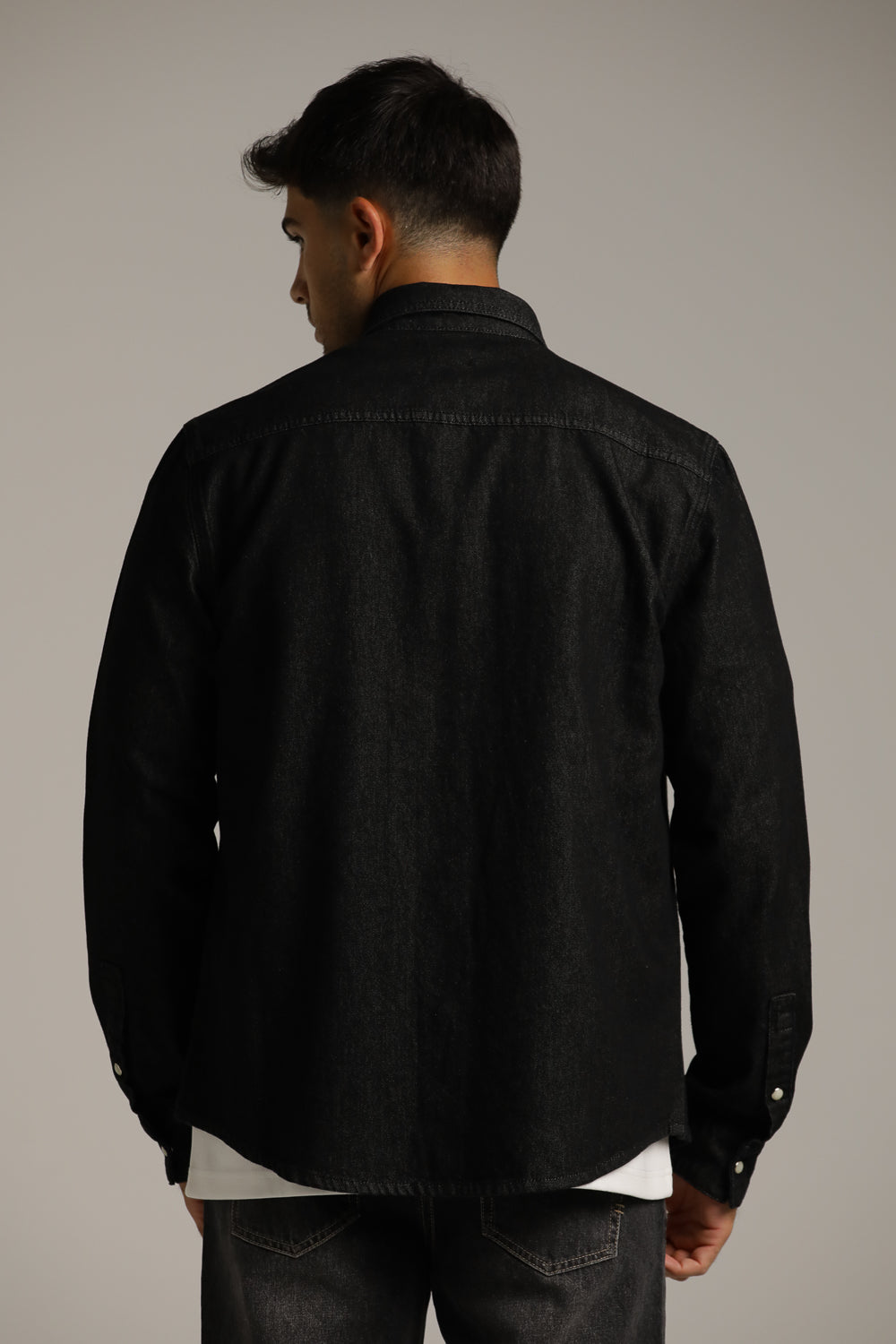 חולצה מכופתרת בסגנון ג'ינס | קנת קול