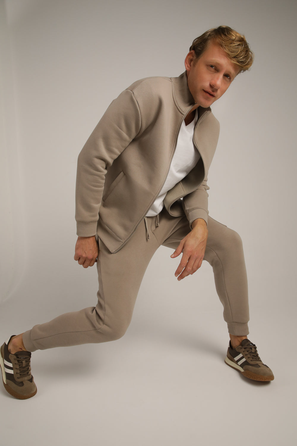 מכנסי טרנינג ארוכים עם הטבעת לוגו | קנת קול