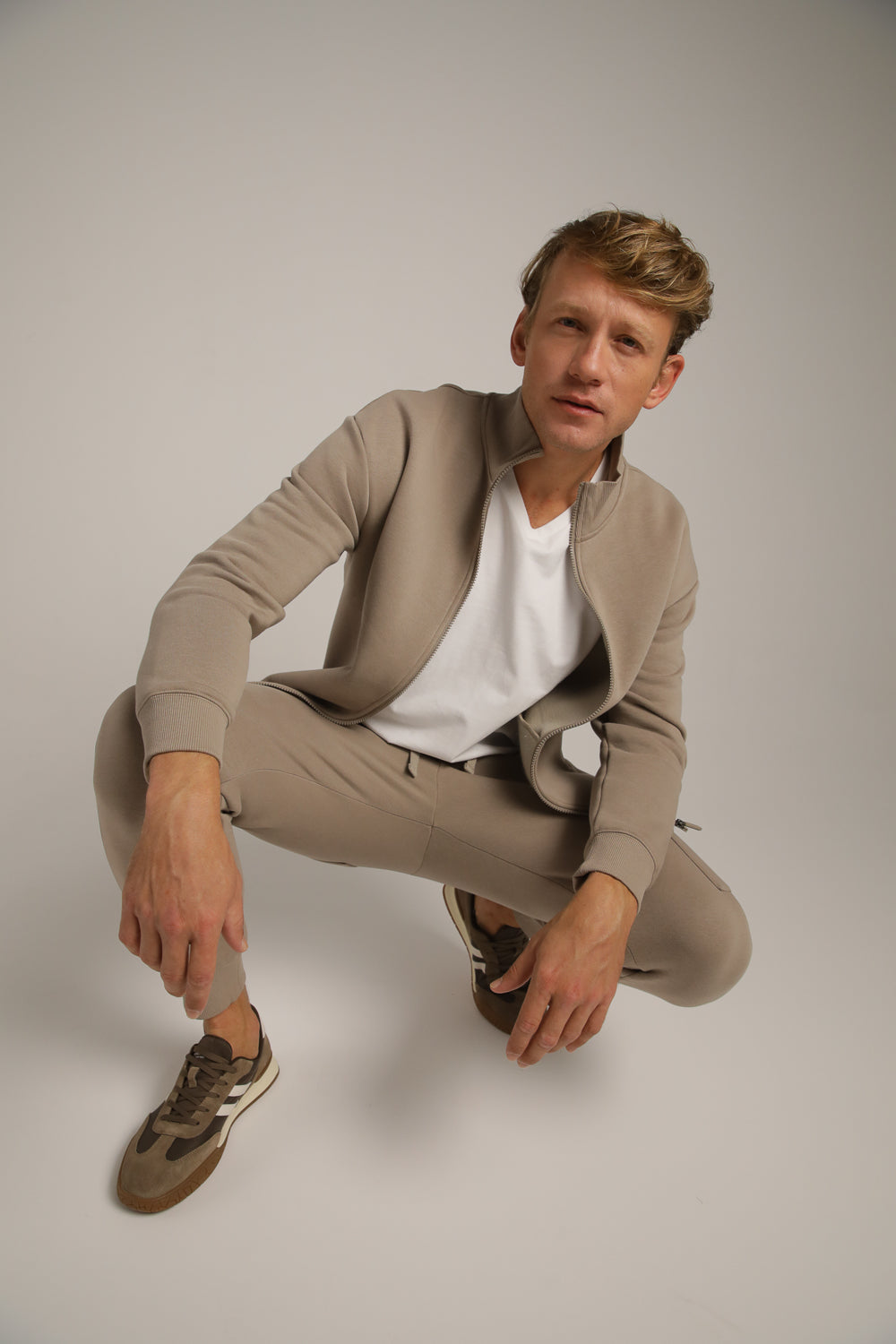 מכנסי טרנינג ארוכים עם הטבעת לוגו | קנת קול