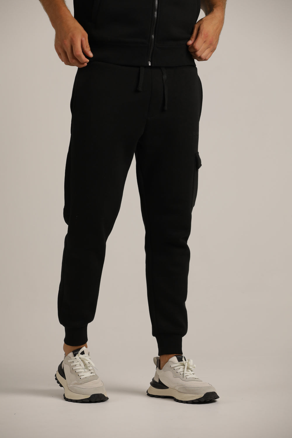 מכנסי טרנינג ארוכים עם הטבעת לוגו | קנת קול