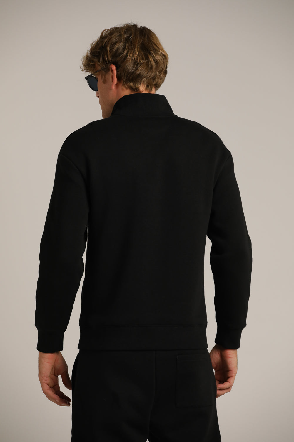 סווטשירט חצי רוכסן עם כיסים | קנת קול