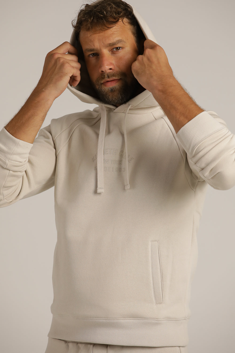 סווטשירט עם כובע קפוצ'ון | קנת קול