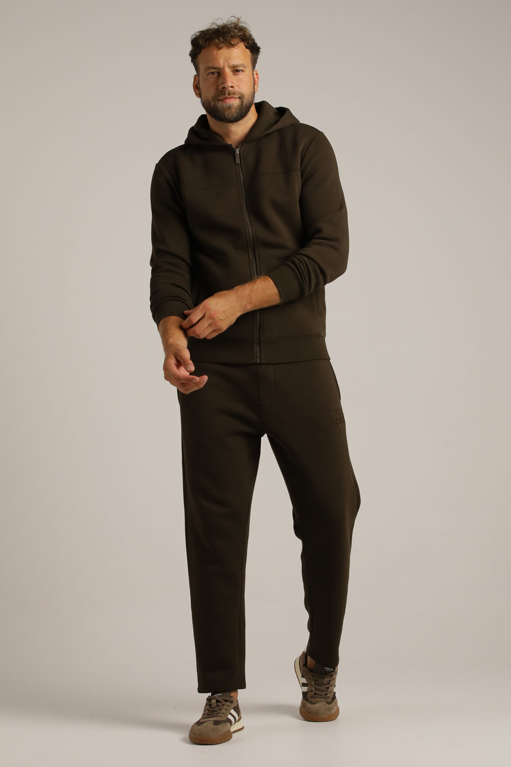 סווטשירט קפוצ'ון לגברים | קנת קול