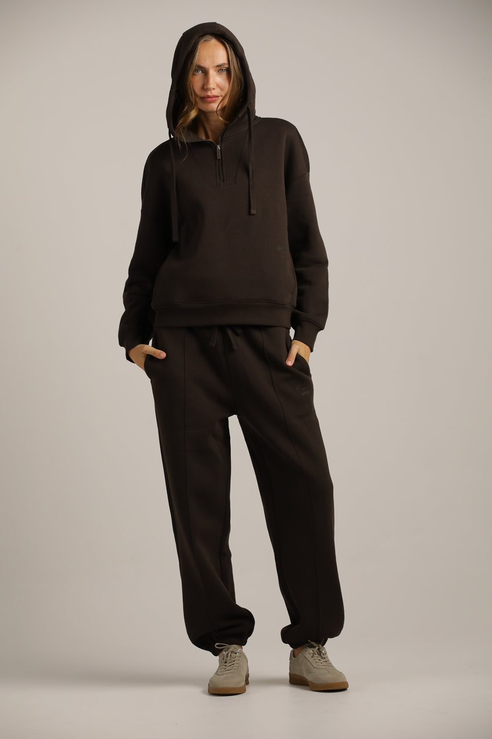 סווטשירט אוברסייז עם קפוצ'ון | קנת קול