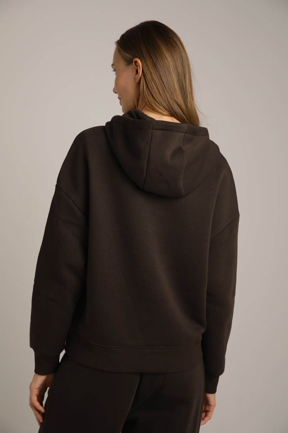 סווטשירט אוברסייז עם קפוצ'ון | קנת קול