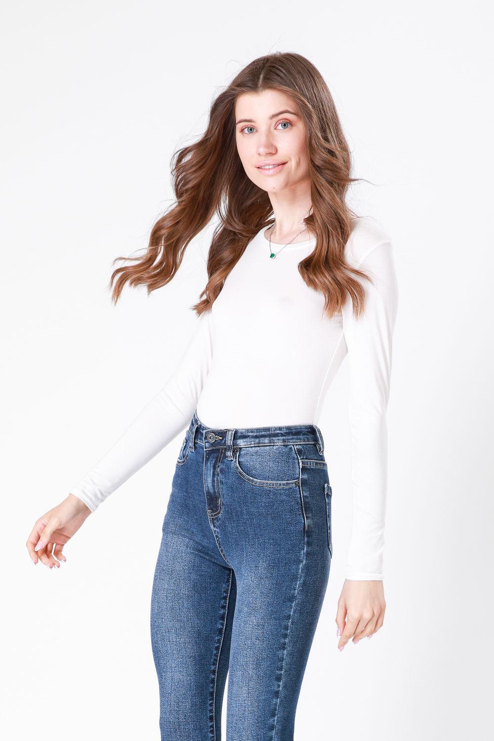 KENNETH COLE - טישירט ג'רסי צבע לבן - MASHBIR//365