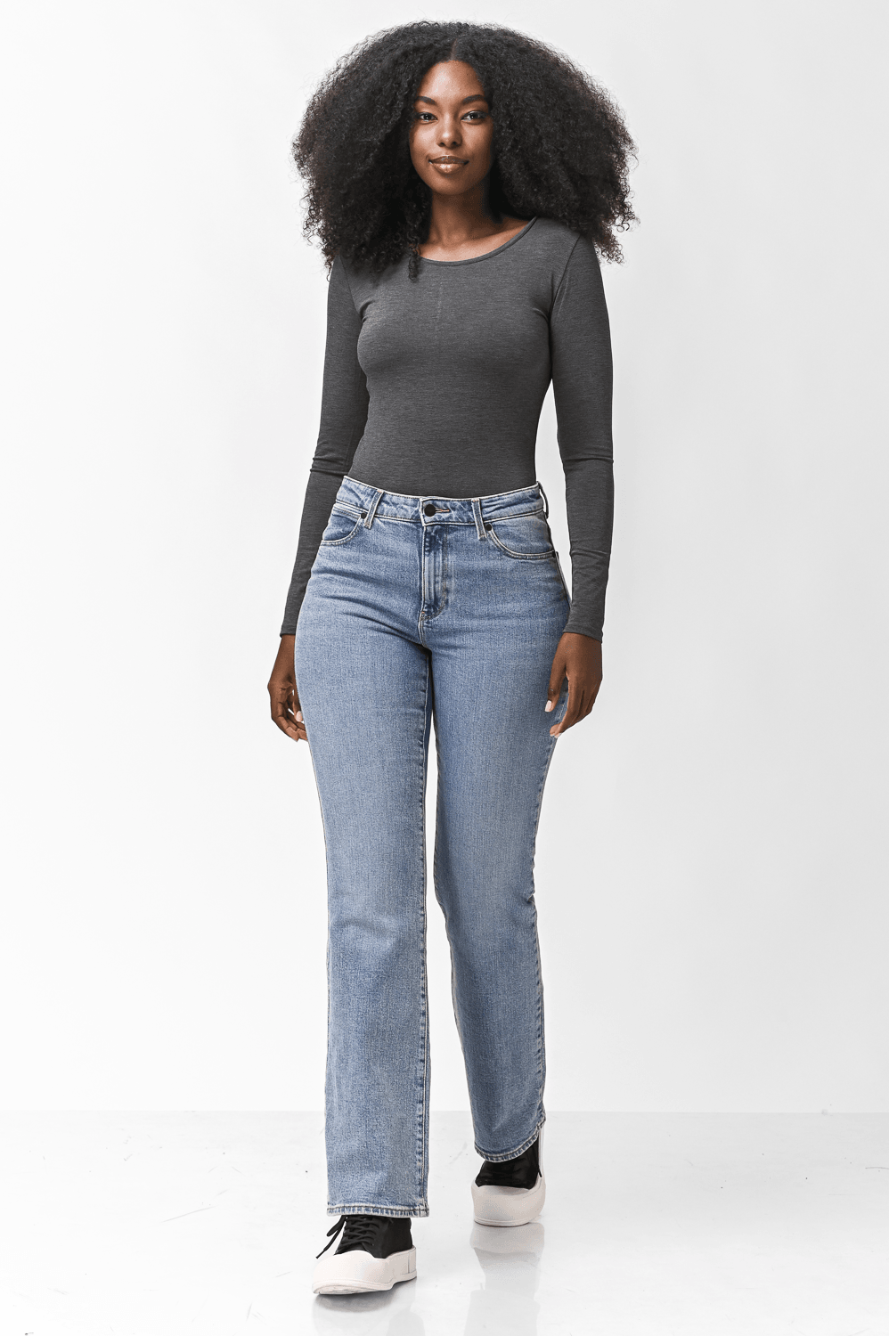 KENNETH COLE - טישירט ג'רסי בצבע אפור - MASHBIR//365