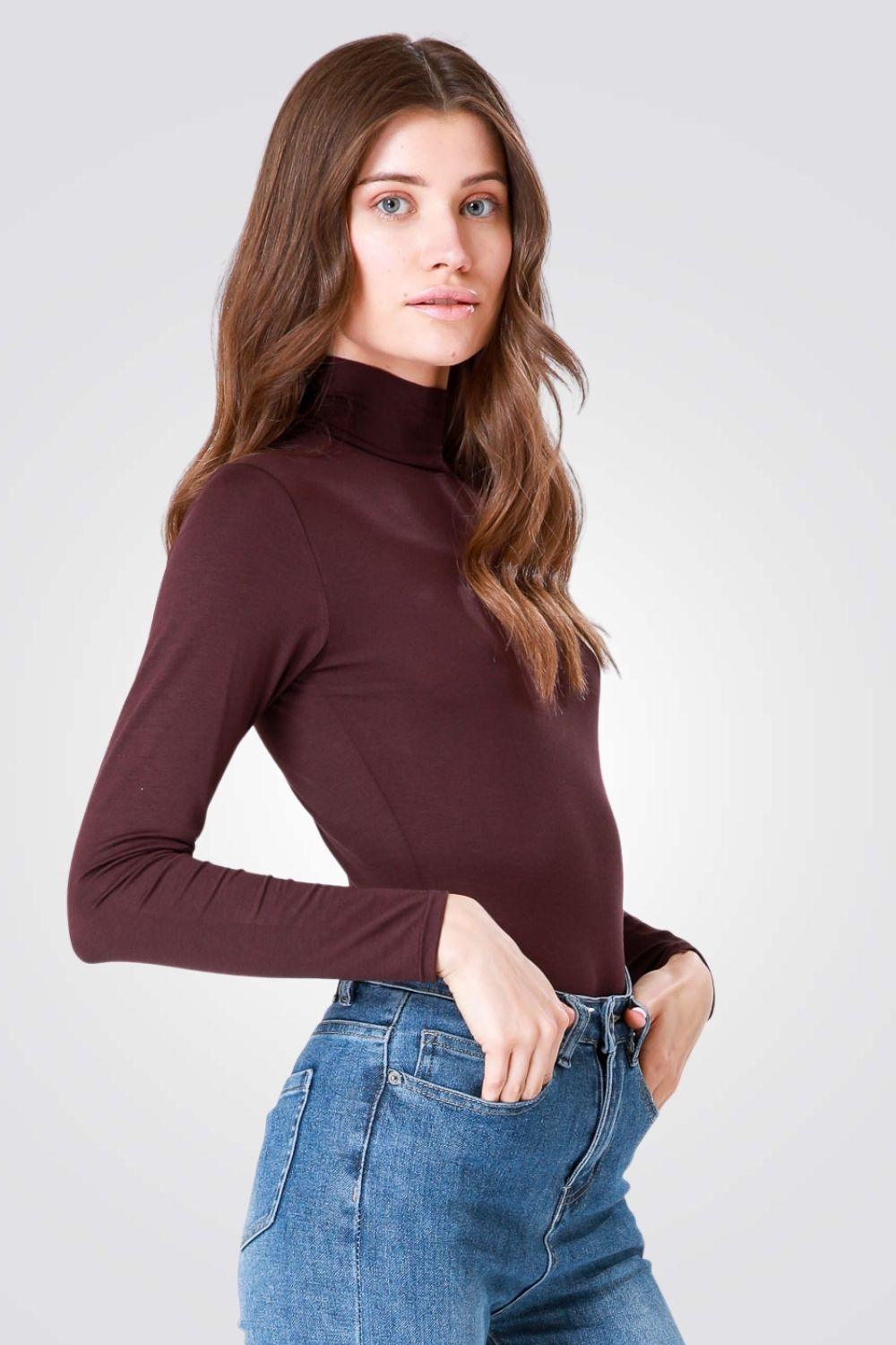 KENNETH COLE - טישירט גולף בצבע בורדו - MASHBIR//365