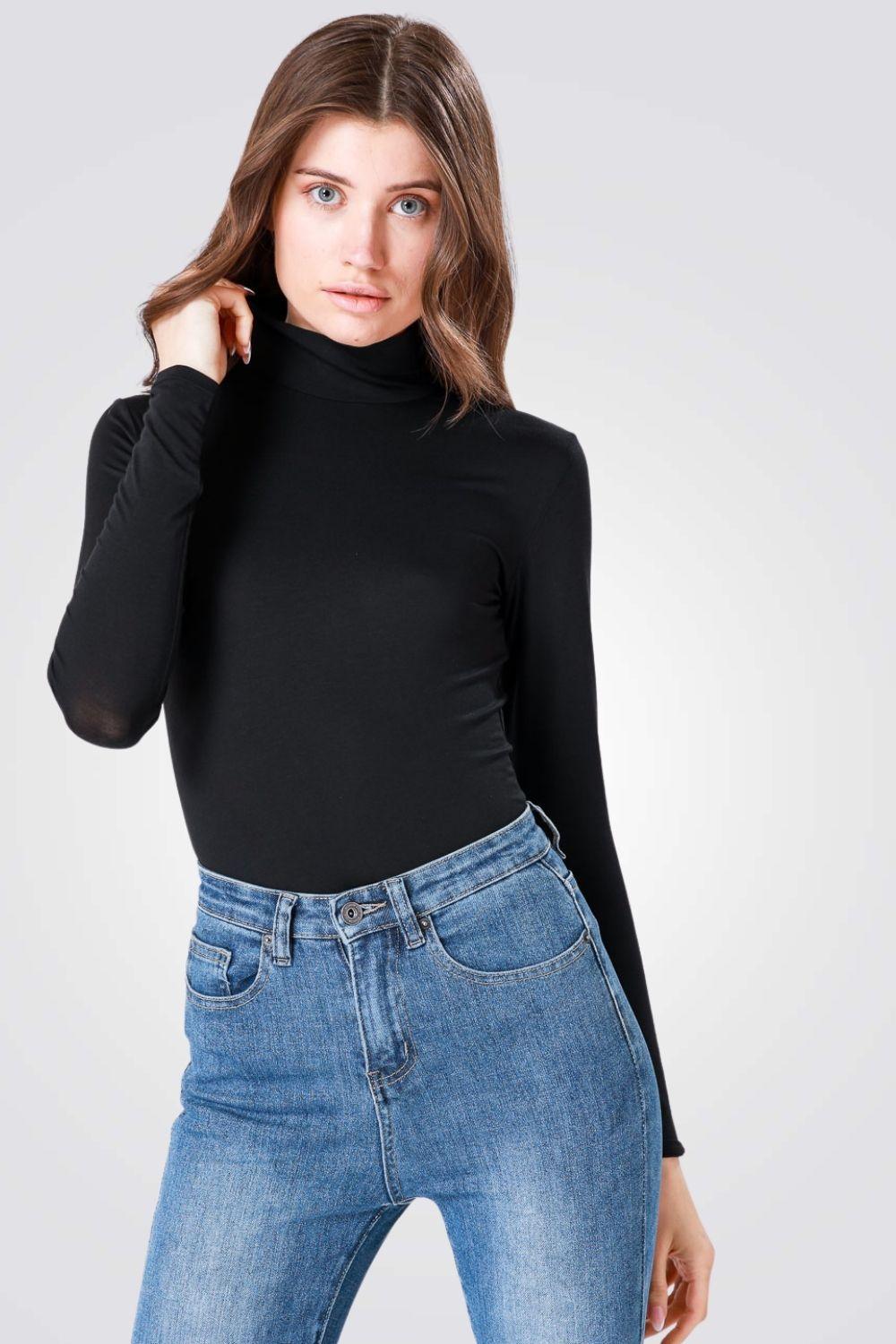 KENNETH COLE - טישירט גולף שחורה - MASHBIR//365