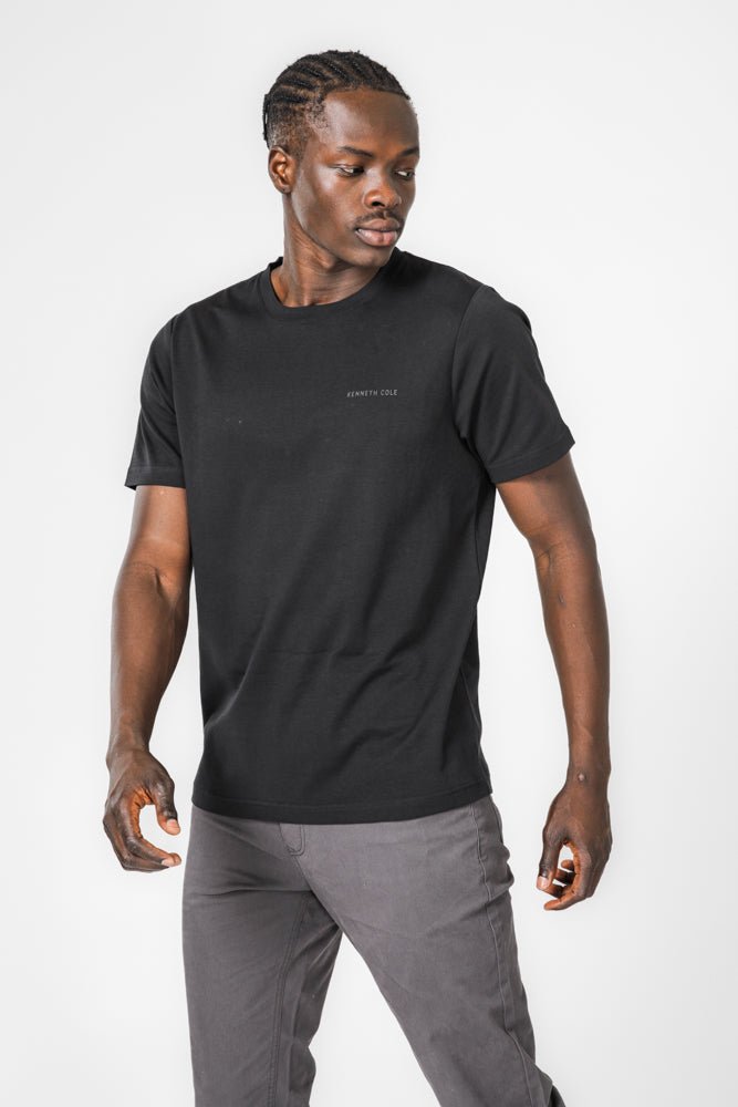 KENNETH COLE - טישירט קצרה לגבר בצבע שחור - MASHBIR//365