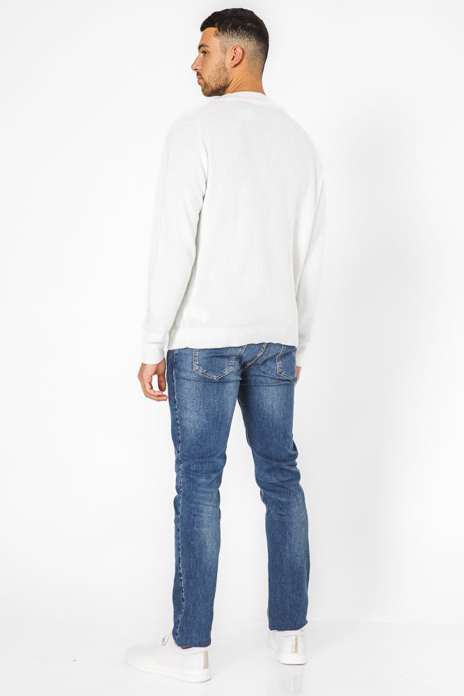 KENNETH COLE - 'קרדיגן ריב לוגו קולג - MASHBIR//365