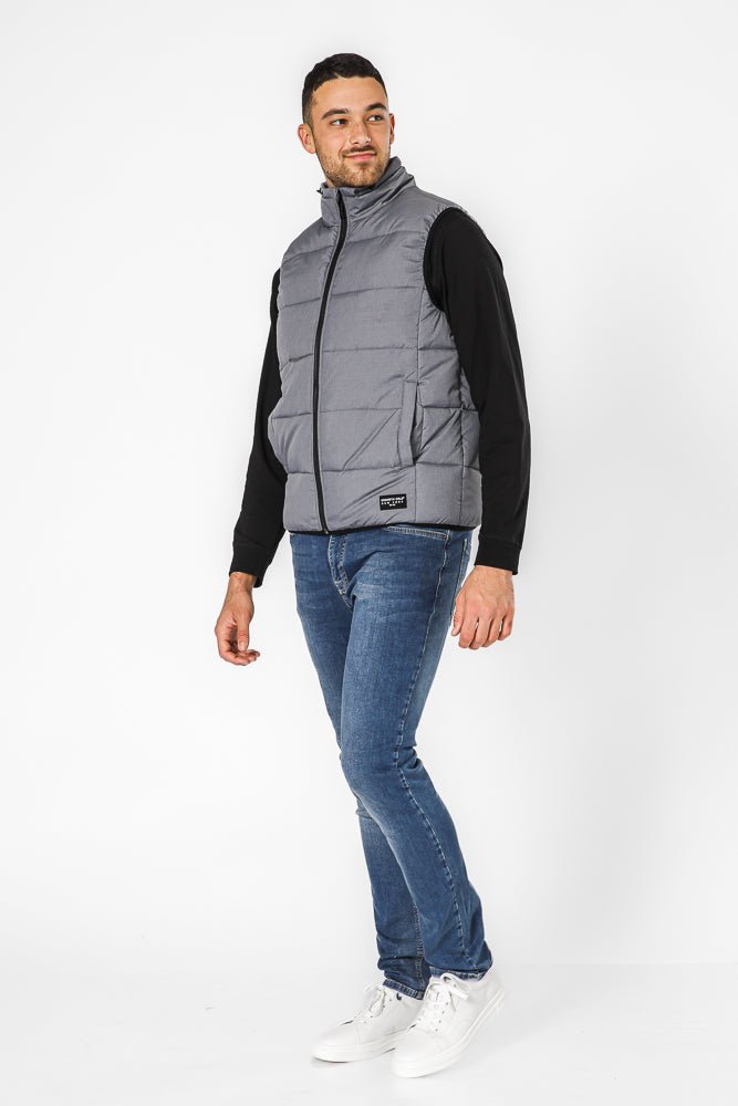 KENNETH COLE - מעיל ווסט אפור - MASHBIR//365