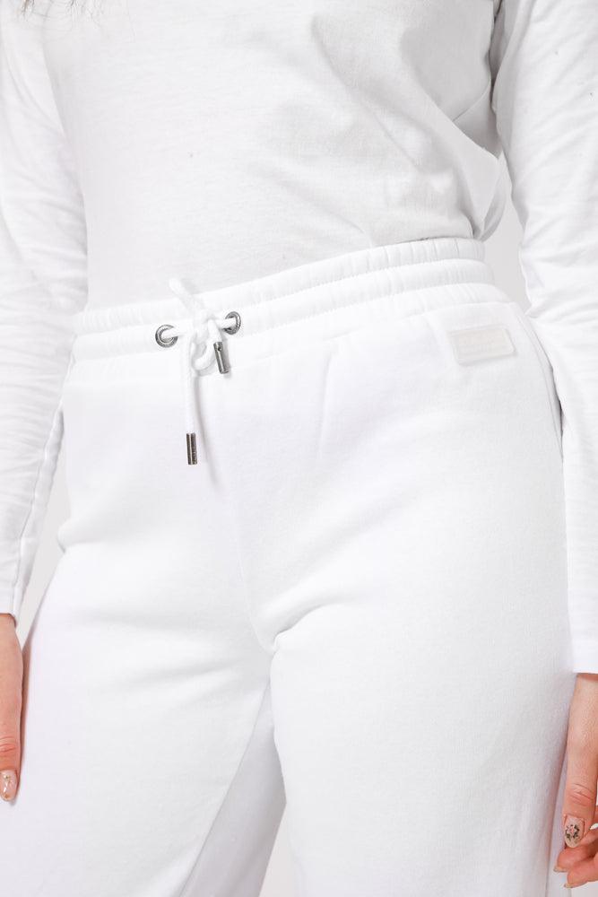 KENNETH COLE - מכנסי טרנינג בצבע לבן - MASHBIR//365