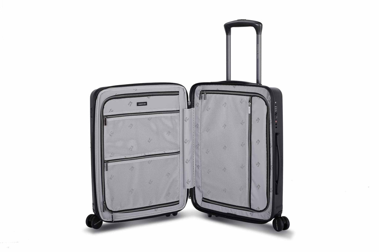 KENNETH COLE - מזוודה קשיחה בינונית 24" MANHATTAN בצבע שחור - MASHBIR//365