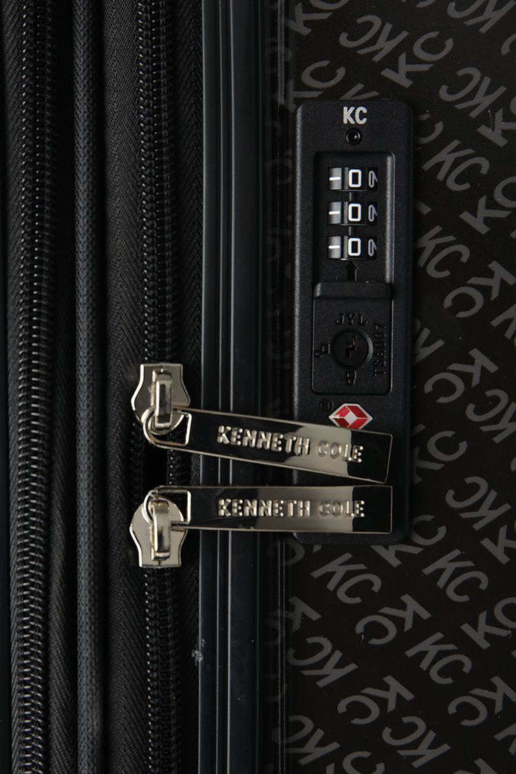 KENNETH COLE - מזוודה קשיחה בינונית 24" SOHO בצבע חום - MASHBIR//365