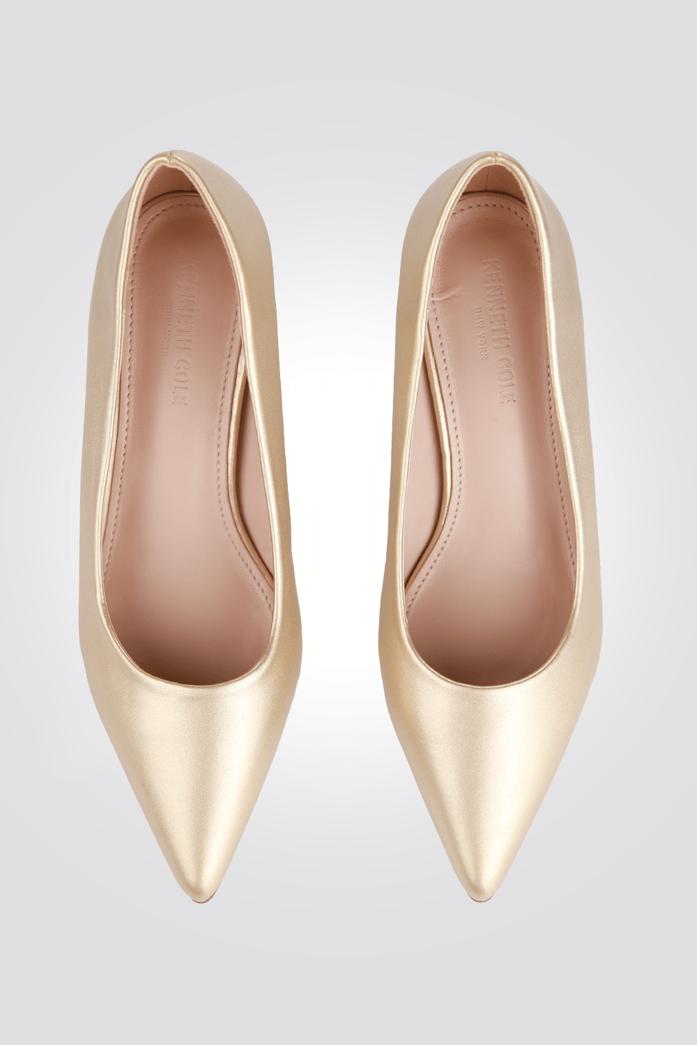 KENNETH COLE - נעל עקב STILETTO HEEL בצבע זהב - MASHBIR//365