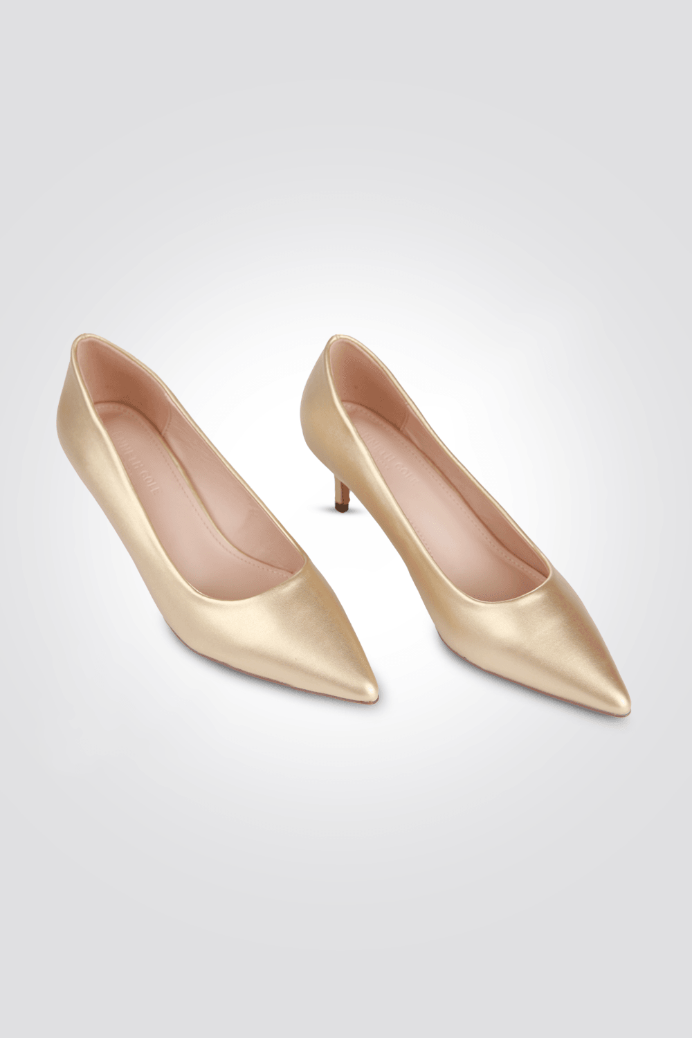 KENNETH COLE - נעל עקב STILETTO HEEL בצבע זהב - MASHBIR//365