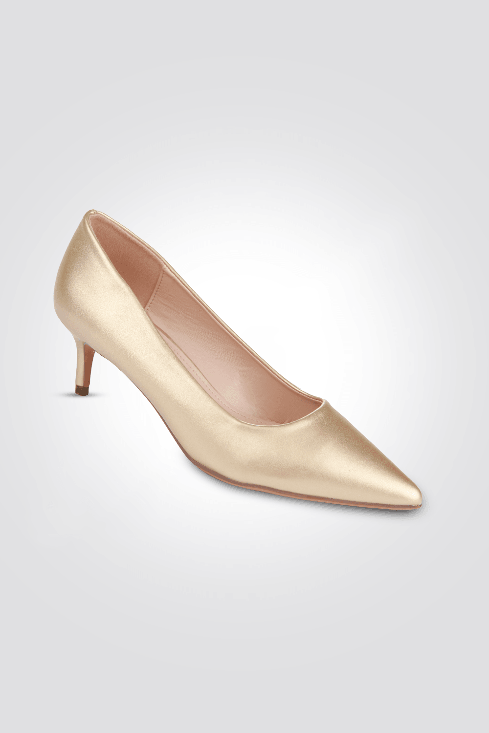 KENNETH COLE - נעל עקב STILETTO HEEL בצבע זהב - MASHBIR//365