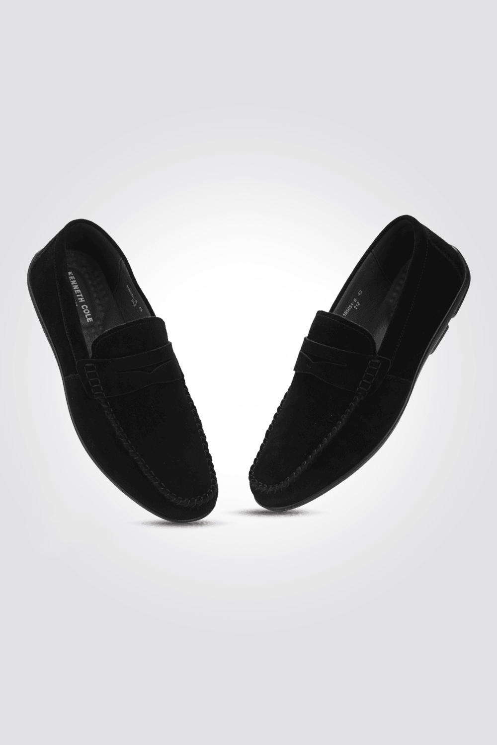 KENNETH COLE - נעל מוקסין לגבר בצבע בשחור - MASHBIR//365