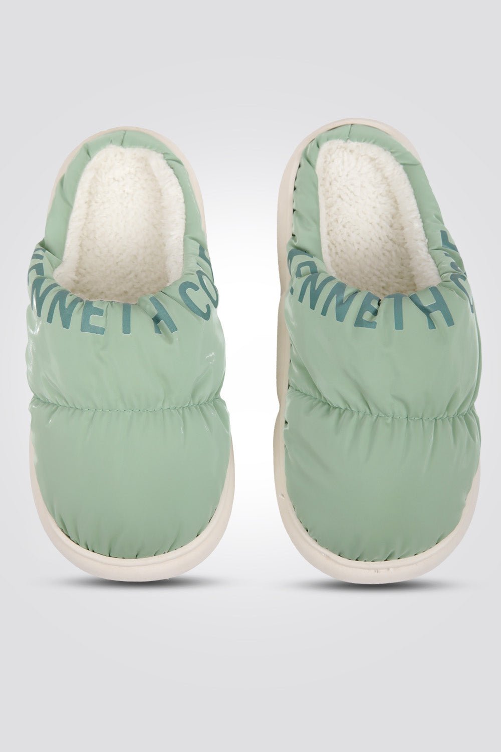KENNETH COLE - נעלי בית נמוכות לנשים בצבע ירוק - MASHBIR//365