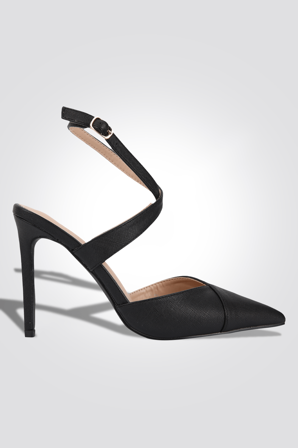 KENNETH COLE - נעלי עקב מעטפת 10 ס"מ בצבע שחור - MASHBIR//365