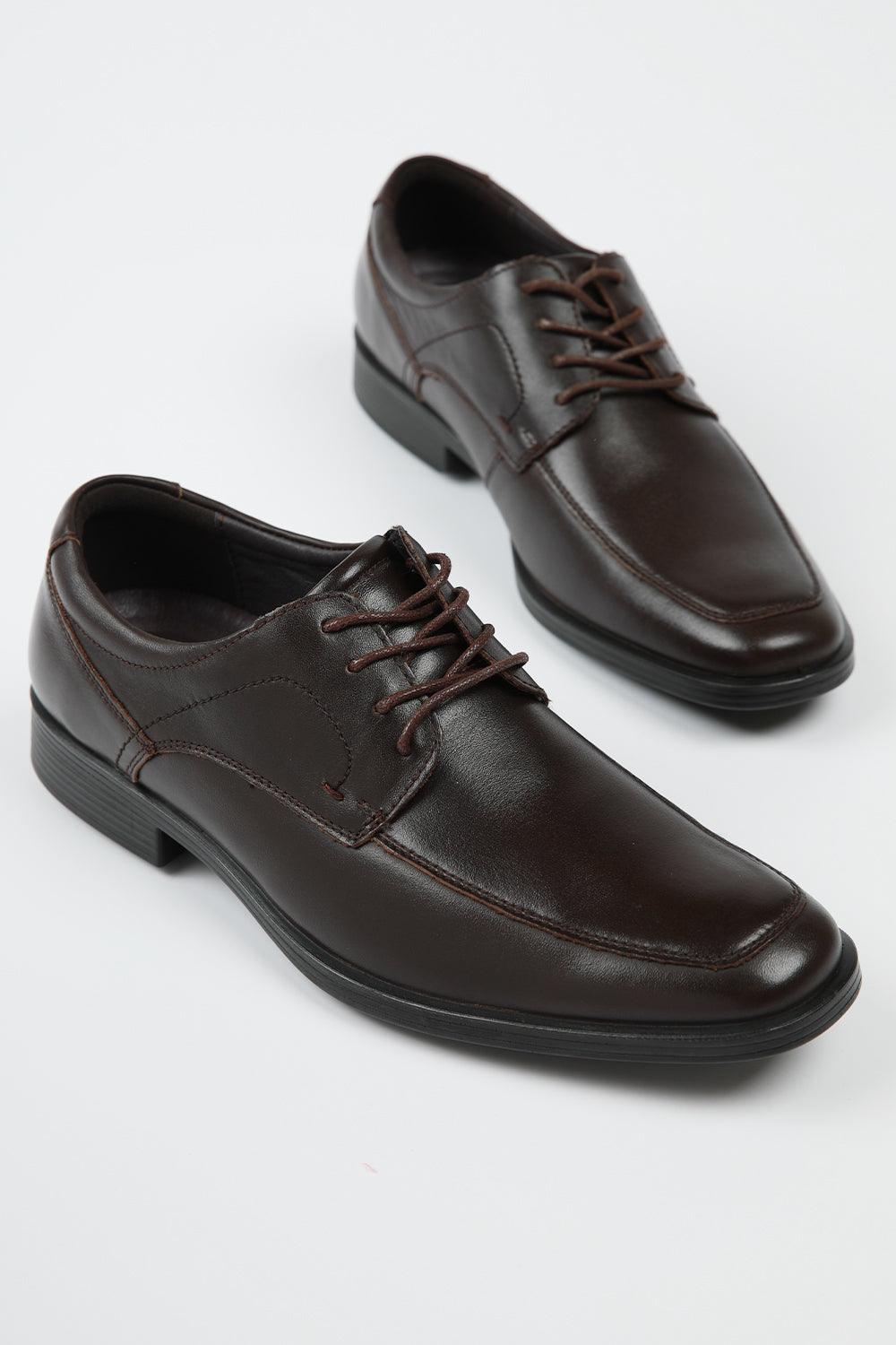 KENNETH COLE - נעלי עור LONDON חום - MASHBIR//365