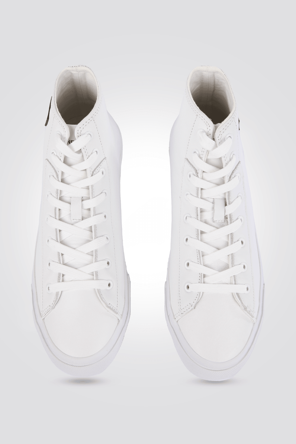 KENNETH COLE - סניקרס לנשים HIGH LEATHER בצבע לבן - MASHBIR//365