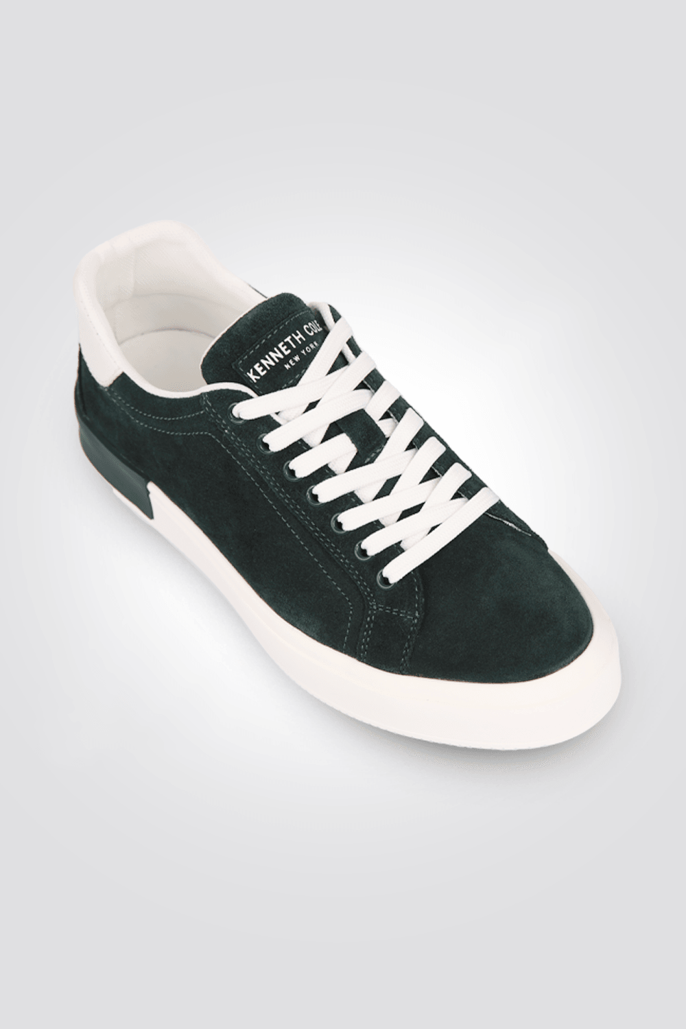 KENNETH COLE - סניקרס SUEDE בצבע ירוק בקבוק - MASHBIR//365