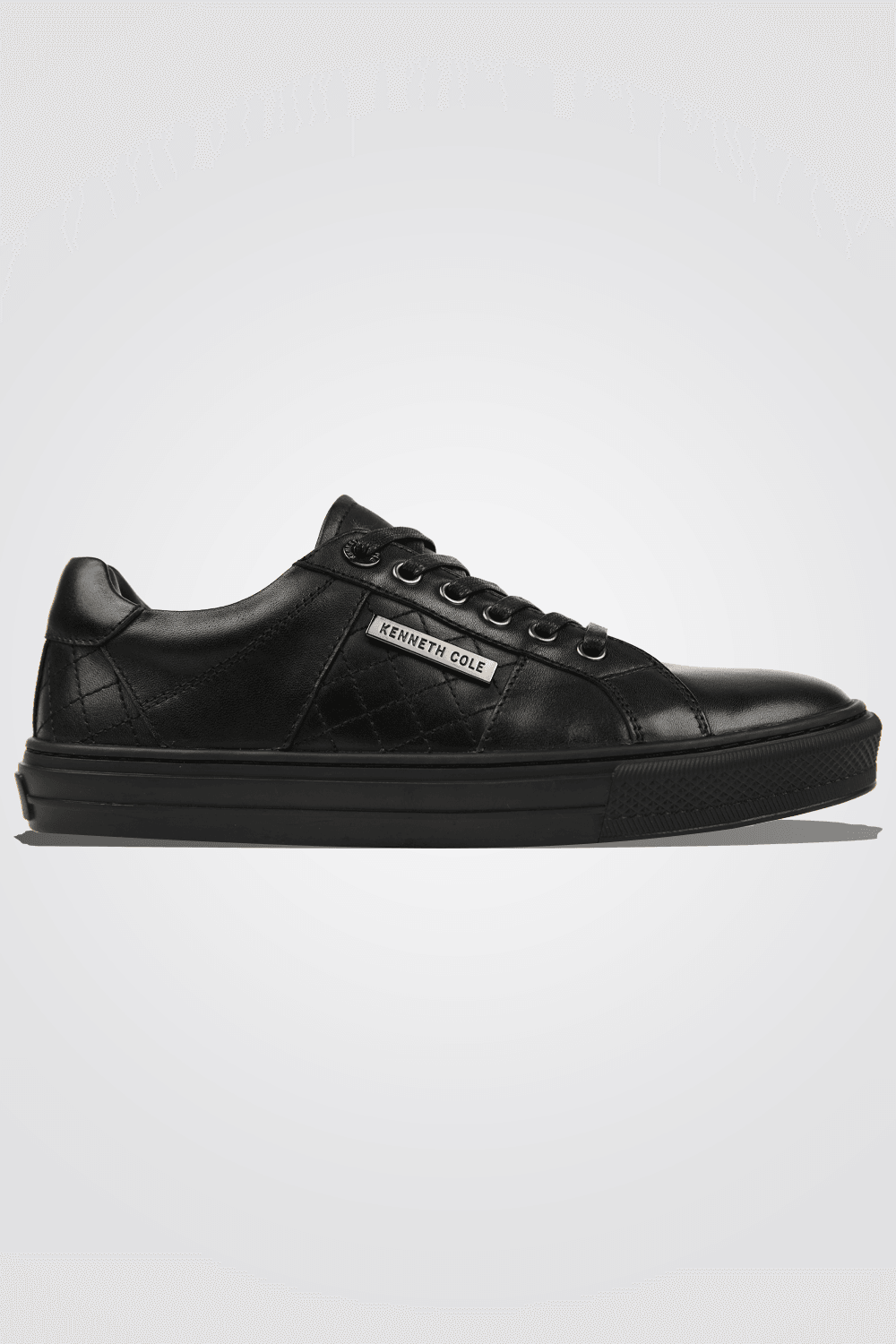KENNETH COLE - סניקרס עור בצבע שחור - MASHBIR//365