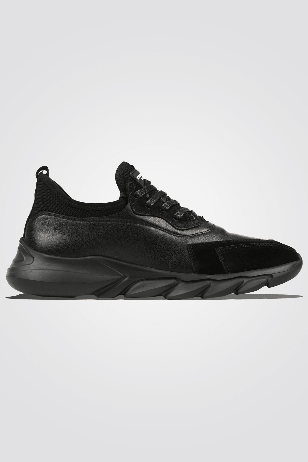 KENNETH COLE - סניקרס עור משולב שחור - MASHBIR//365