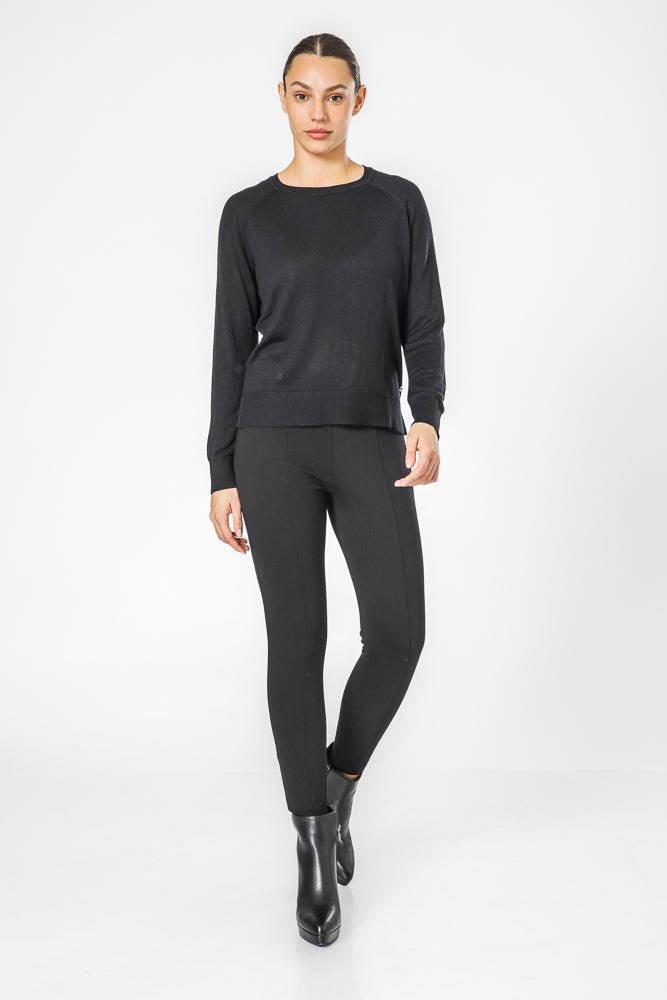 KENNETH COLE - סריג דק בצבע שחור - MASHBIR//365