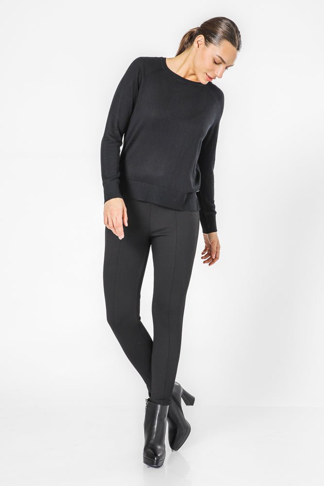 KENNETH COLE - סריג דק בצבע שחור - MASHBIR//365