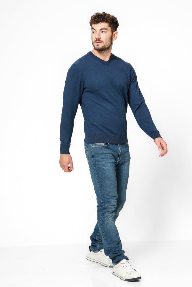 KENNETH COLE - סריג PROMO V כחול - MASHBIR//365