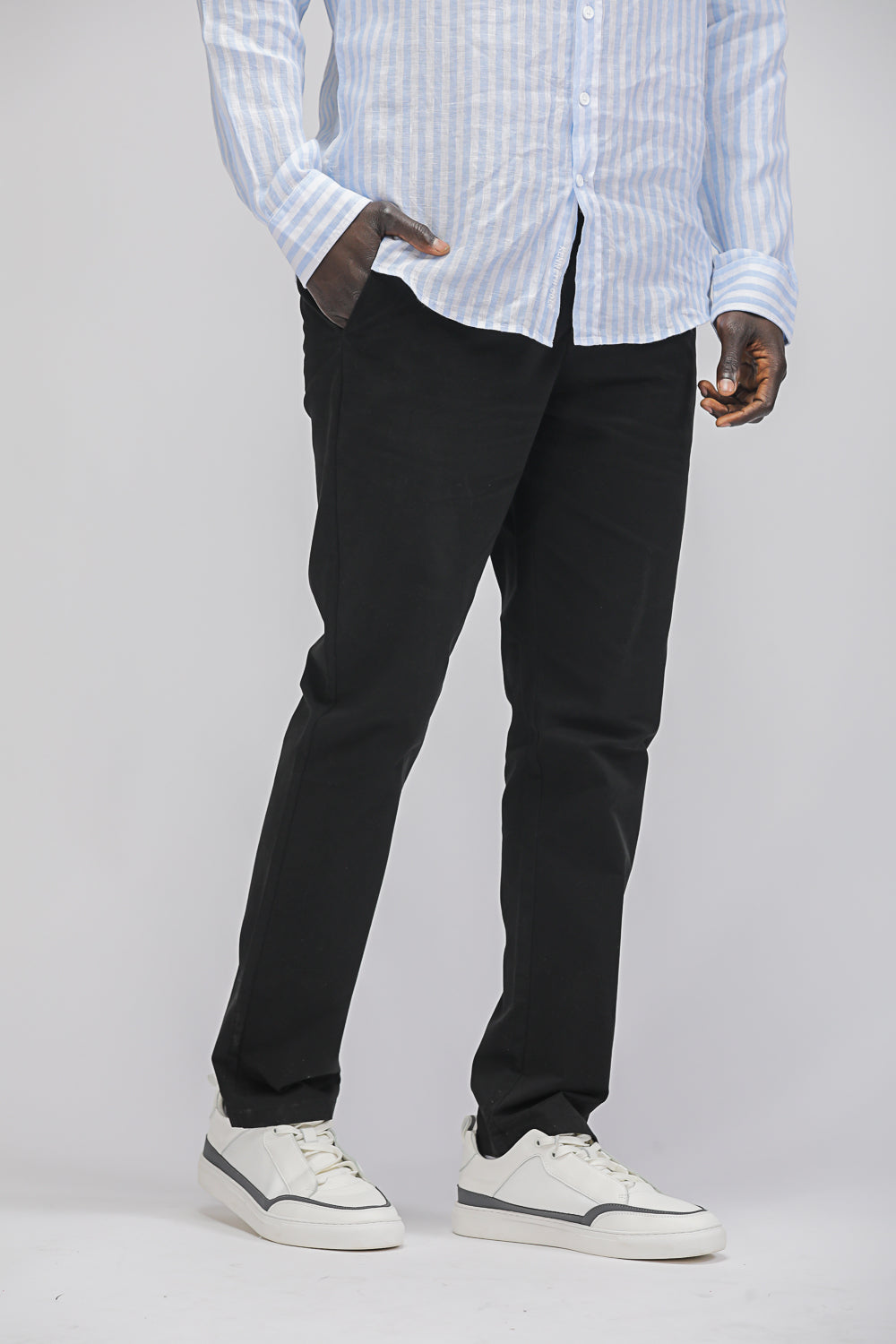 מכנסיים ארוכים בגזרה ישרה | קנת קול