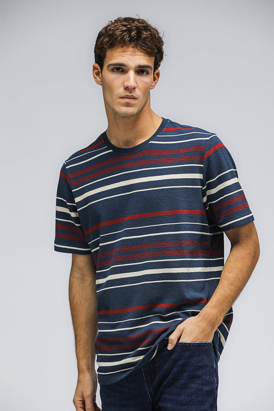 חולצת טישירט עם הדפס פסים | קנת קול 