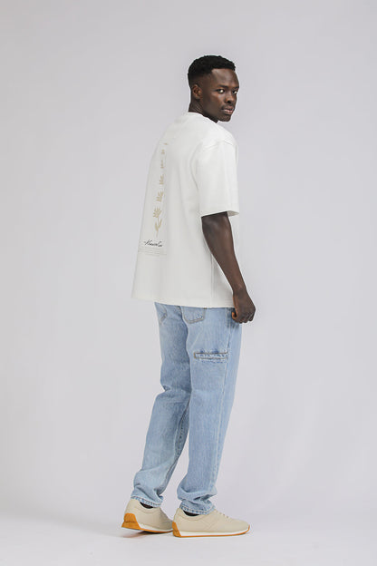 טישירט בגזרת אוברסייז עם הדפס פרח | קנת קול