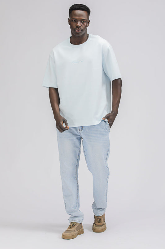 טישירט בגזרת אוברסייז עם הדפס | קנת קול