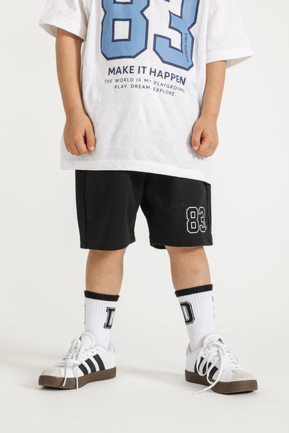 מכנסי ברמודה קצרים מעוצבים לילדים | קנת קול