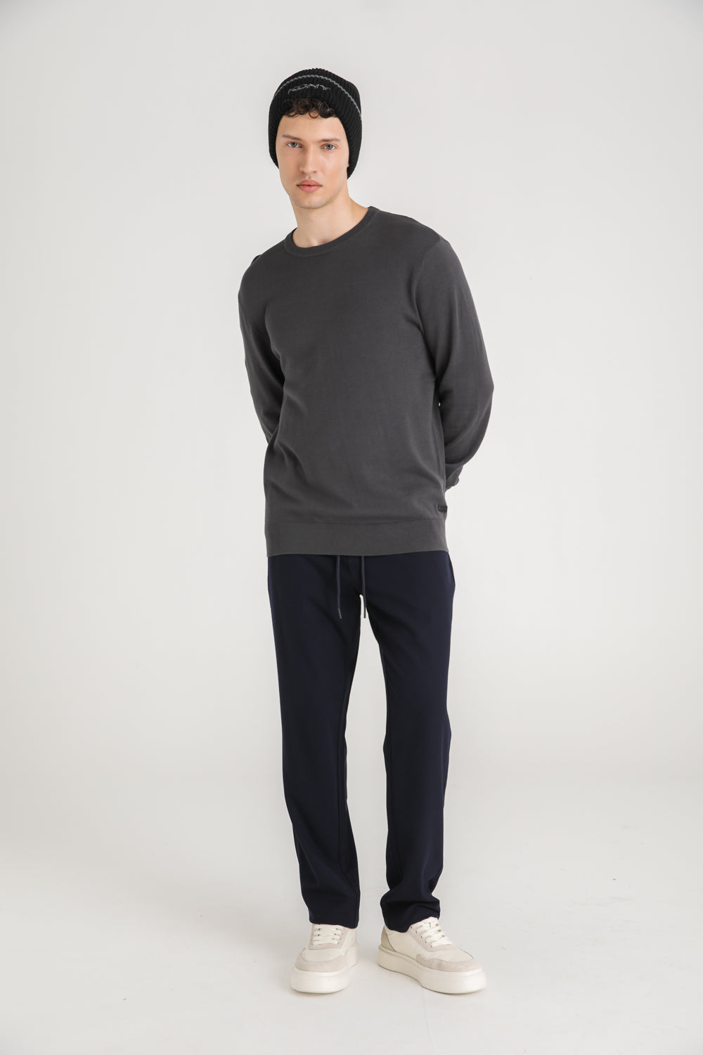 סריג במראה חלק לגברים | קנת קול 